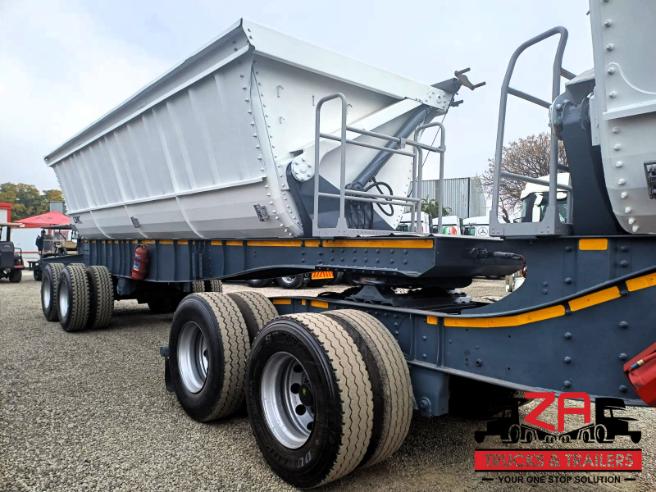 2021 CIMC 40 CUBE SIDE TIPPER TRAILER #52994